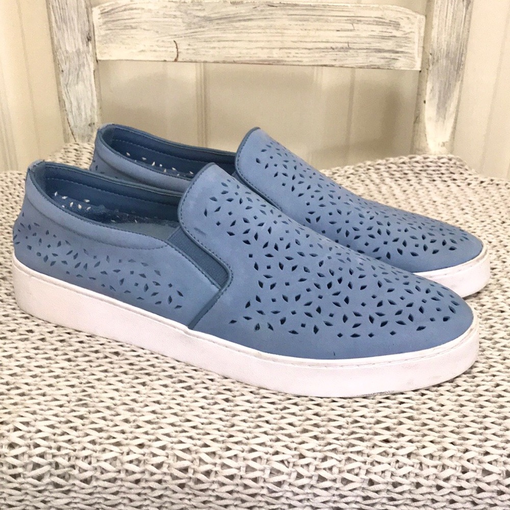 Vionic Splendid Midi Perforated Slip-On Blue - image 5
